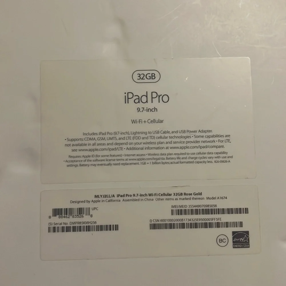 iPad Pro 9.7 inch